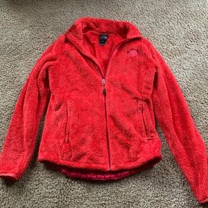 North Face fleece jacket zip up